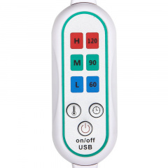 Плед шаль Lesko 100*65 Black одеяло с подогревом usb от повербанка Косів