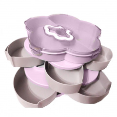 Органайзер для сладостей Flower Shap 12 слотов Pink Grey (11603-hbr) Херсон