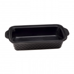 Мармит прямоугольный с подставкой Kamille 1,4 л Черный (KM-6420) Броди