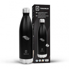 Термобутылка Tavialo 1000 мл матовый черный Київ