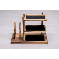 Настольный деревянный холдер ecoWalnut 300x150x218 мм Лозова