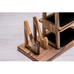 Настольный деревянный холдер ecoWalnut 300x150x218 мм Лозова
