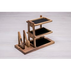 Подставка для хранения на рабочем столе ecoWalnut 300x150x218 мм Житомир
