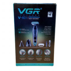 Электробритва мужская аккумуляторная VGR V-601 IPX4 500mAh 5W Black Ладан