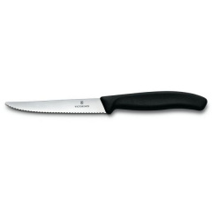 Кухонный нож Victorinox SwissClassic для стейка серрейтор Черный (6.7233.20) Івано-Франківськ