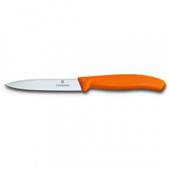 Кухонный нож Victorinox SwissClassic для нарезки 100 мм Оранжевый (6.7706.L119 ) Жмеринка