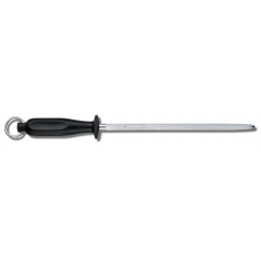 Мусат – точило для ножей Victorinox Kitchen 25 см круглый Черный (7.8303) Київ