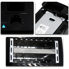 Тостер электрический BITEK BT-263 1000W Black Братське