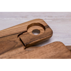 Настольный холдер на рабочий стол для девайсов ecoWalnut 300x223x201 мм Обухів