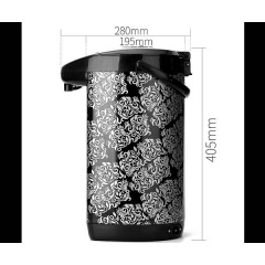 Термопот металлический 6,8 л Haeger HG-7906 черный 800W (HG-7906_1091) Ворожба