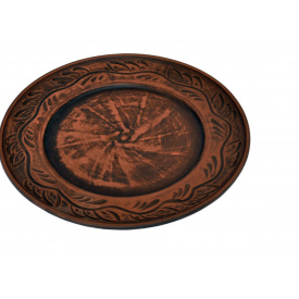 Тарелки набор 4 шт Shynkar Декор дымлена 21 коричневый (000006345)