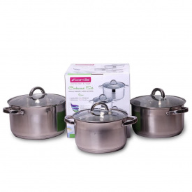 Набор кастрюль Kamille "Mistery-2" 6 предметов