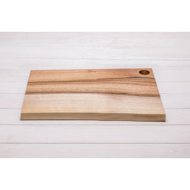 Прямоугольная досточка из ореха для нарезания и разделывания еды ecoWalnut 240x360x20 мм