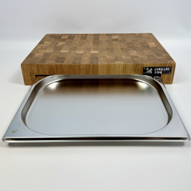 Разделочная доска с гастроемкостью Gorillas BBQ 40х30х6 см