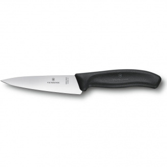 Кухонный нож Victorinox SwissClassic Kitchen 12 см Черный (6.8003.12G)