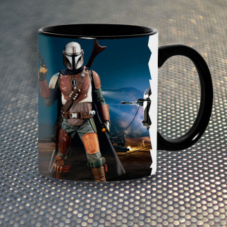 Чашка Fan Girl Мандалорец The Mandalorian New (14525) 330 мл Разноцветный