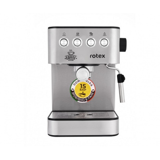 Рожковая кофеварка эспрессо Rotex RCM850-S Power Espresso