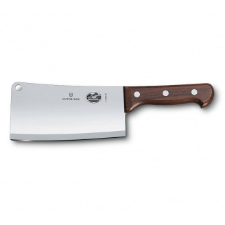 Кухонный нож-тесак Victorinox Kitchen Cleaver Wood 18 см с деревянной ручкой (5.4000.18)