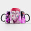 Чашка Fan Girl Хисока Хантер х Хантер - Hunter x Hunter (15849) 330 мл Черный Виноградов