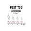 Термос Terra Incognita Fest 750 Стальной (TI-FEST-750-ST) Ворожба