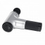 Портативный ручной мышечный массажер для тела Fascial Gun HG-320 Silver-Black (SMT179524381) Доманівка