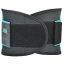 Пояс компрессионный MadMax MFA-277 Slimming belt Black/turquoise M Костопіль