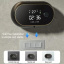 Сенсорный диспенсер настенный дозатор для мыла с часами Zhiya MYX-W2 Black Косів