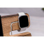 Подставка из дерева для двух телефонов/часов Apple ecoWalnut 300x231x210 мм Киев