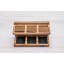 Деревянный органайзер для хранения косметики ecoWalnut 190x87.5x110 мм Київ
