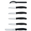 Набор кухонных овощных ножей и овощечистки Victorinox Swiss Classic Paring Set 6 предметов Черный (6.7113.6G) Сумы