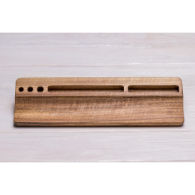 Подставка из дерева для гаджета ecoWalnut 320x95x18 мм