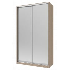 Шафа купе Doros Сіті 24 Дуб Cонома 2 Дзеркала 140х60х240 (42002073)