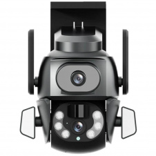 Камера відеоспостереження Light Vision VLC-9692WI10ZL IP PTZ WiFi 4Mp (3.6+3.6 мм)