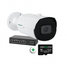 Комплект відеоспостереження на 1 камеру GreenVision GV-802 5Mp (LP23870)