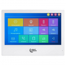 Фото - Відеодомофон 10" WiFi Tuya Light Vision Singapore (AI) FHD White Відеодомофон 10" WiFi Tuya Light Vision Singapore (AI) FHD White