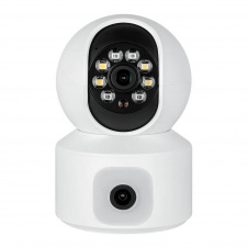 Бездротова поворотна камера два об'єктиви GreenVision GV-186-GM-DIG40-10 PTZ 2MP + 2MP