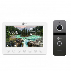 Комплект відеодомофону NeoLight NeoKIT FHD Pro Graphite графіт (14294)