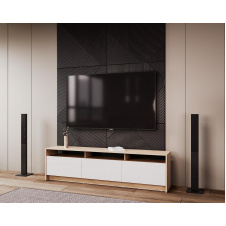 Стінка у вітальню Doros U3 Дуб Сонома Білий ДСП 180х33х48 (41510019)