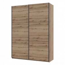 Шафа купе Doros G-Caiser Дуб Евок 2 ДСП / 3 частини 180х60х240 (80737748)