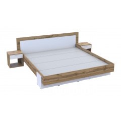 Спальня Doros Hugo 3 Тахо / Білий ДСП (42002113) Ворожба