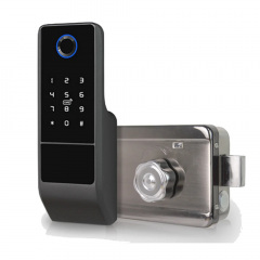 Замок біометричний автономний Trinix TRL-5201BTFW Black Left чорний (65-00051) Бучач