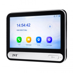 IP-відеодомофон TVT TD-E2137-PE/TP/WF WiFi 7 Black Кривий Ріг