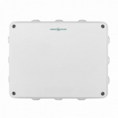 Розподільна коробка GreenVision зовнішня з резинками 255х200х80 Кропива