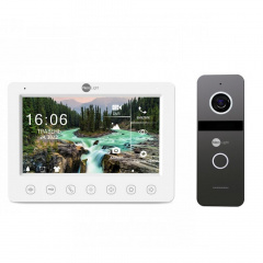 Комплект відеодомофону NeoLight NeoKIT FHD Pro Graphite графіт (14294) Измаил