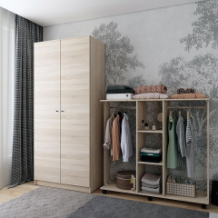 Гардеробна стійка Doros Д3 Дуб сонома 130х40.1х121 (41510112) Королёво