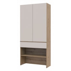 Передпокій Doros Спліт Дуб Артізан/Кашемір ДСП 94х39х200 (44900270) Братське