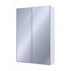 Шафа-купе Doros G-Caiser Білий текстурний 2 Дзеркала 160х60х240 (85274196) Сарни