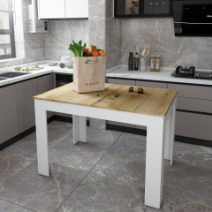 Столовий стіл Doros Флінт Білий/Дуб Артізан 120(170)х80х78 (41510130) Ніжин