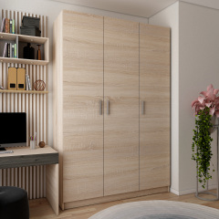 Шафа для одягу Doros Промо Дуб Cонома 3 ДСП 135х48х204 (80737072) Ніжин