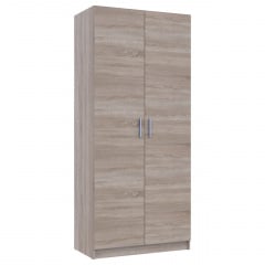 Розпашна Шафа для одягу Doros Промо Дуб Cонома 2 ДСП 90х48х204 (40908024) Переяслав-Хмельницкий